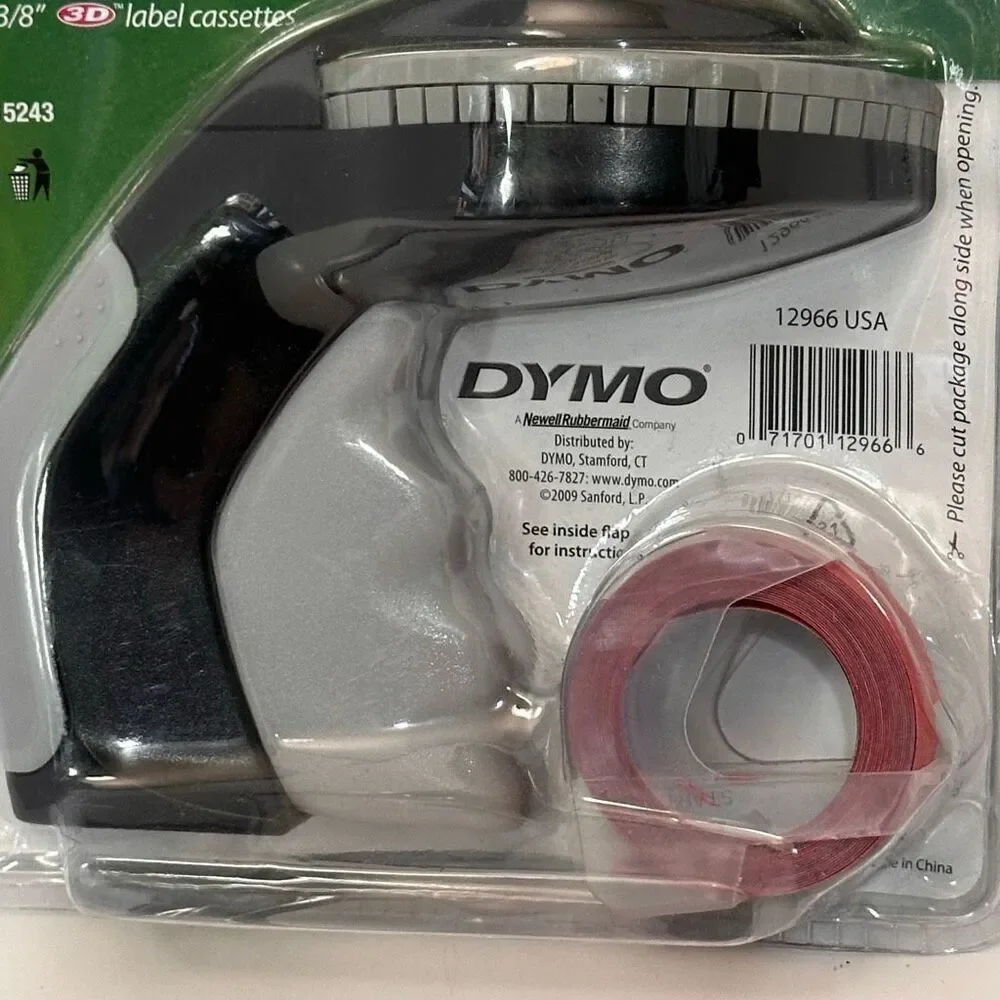 Dymo this label